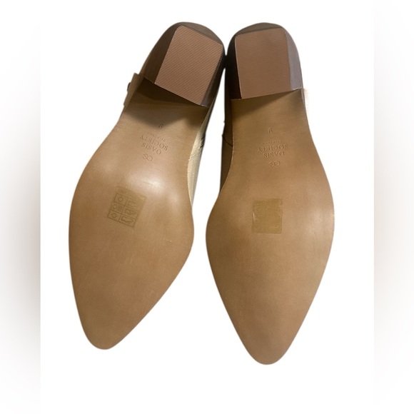 Oasis Society Jackson Pointed Toe Bootie Size 9 Khaki Zipper Closure NEW - Picture 8 of 10